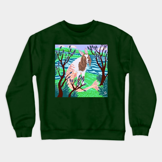 Capricorn Crewneck Sweatshirt by Les Gentils